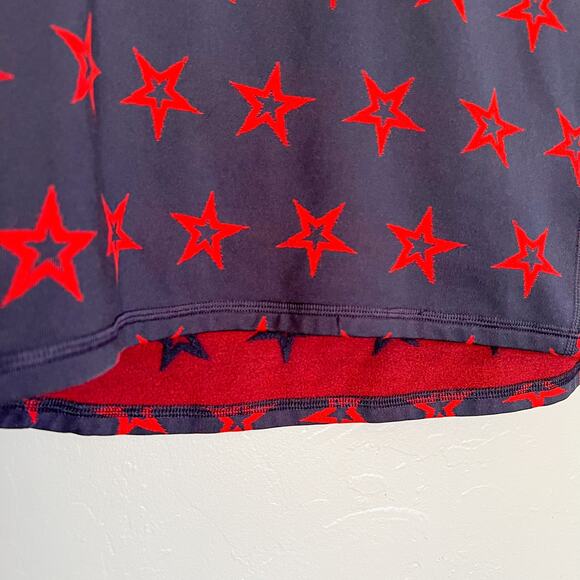 GapFit Winterbrush Star Print Half Zip Pullover Medium - Picture 2 of 6